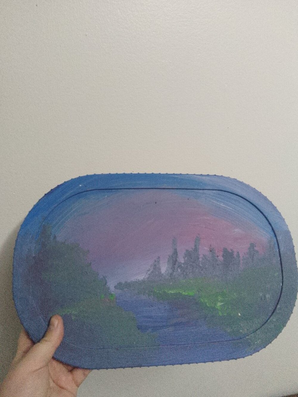 Landscape Inspired by Bob Ross